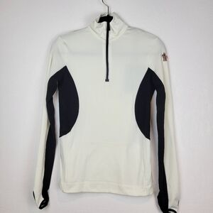 NWT Moncler Grenoble Half Zip Pullover Sweater Polartec Size Medium